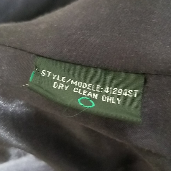 Atmosphere dark purple wool blend coat xs - Picture 7 of 8